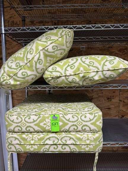 Outdoor chair cushions