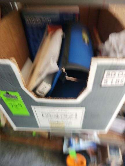 Looseleaf notebook and files
