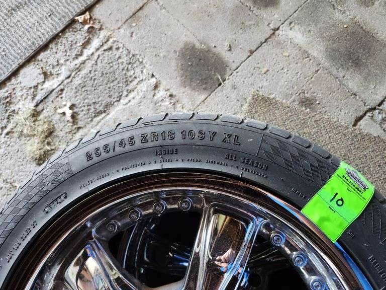 Shelby rims with tires quantity of two