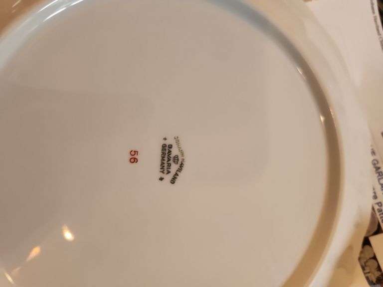 Blue Garland dinnerware tableware pattern