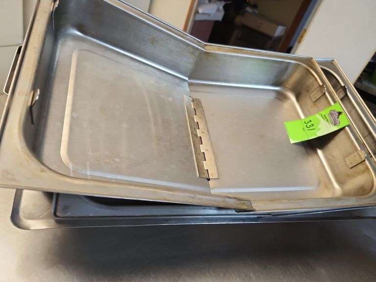 Chafing lids