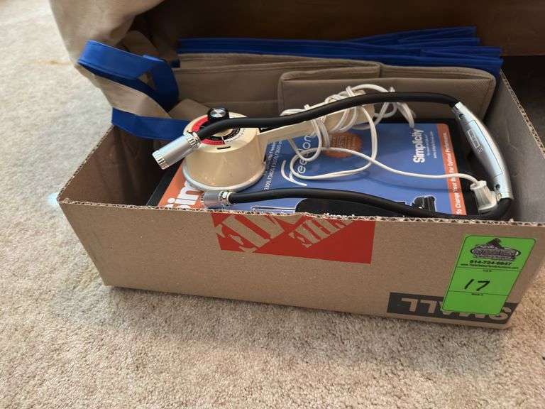 Simplicity, HEPA, vacuum bags type F a heated massager and reading lamp