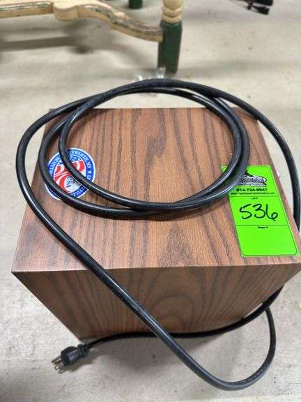 Small electric space heater