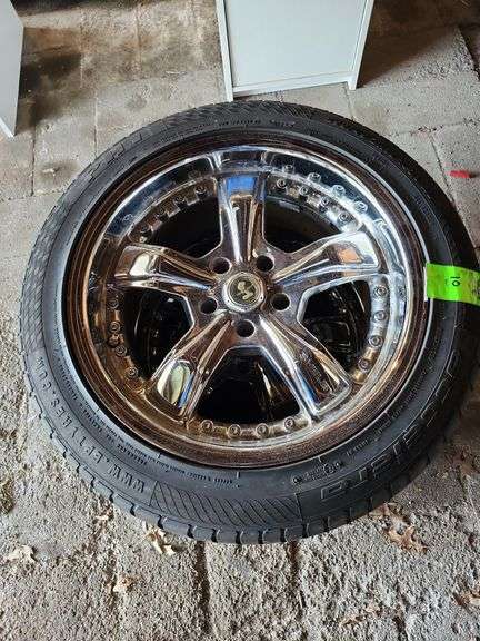 Shelby rims with tires quantity of two