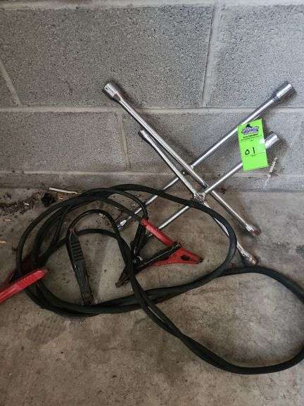 Two four ways and a set of jumper cables