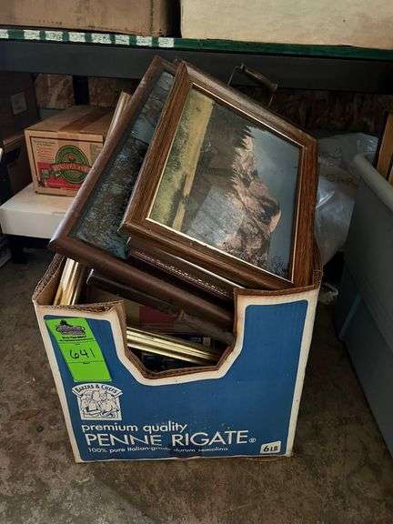 Picture frames with pictures