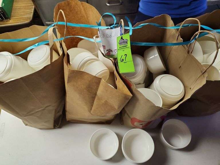 Bowls quantity of 80