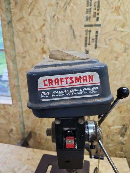 Craftsman drill press with two horses