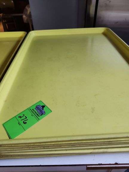 Plastic sheet trays