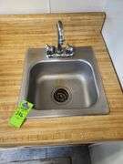 Stainless steel hand sink