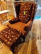 Chair and ottoman