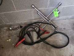 Two four ways and a set of jumper cables