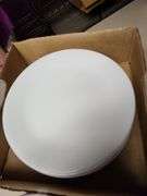 White dinner plates quantity of 50