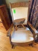 Rocking chair and stool