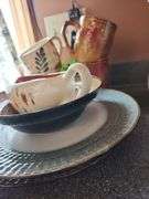 Dishes, gravy ladle  cups