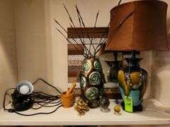 Lamps and knickknacks