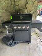 Gas grill,  pro series with side burner