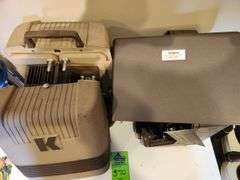 Antique movie projectors quantity of two