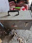 Fuel cans and toolbox