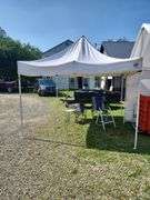 Easy up tent with sides