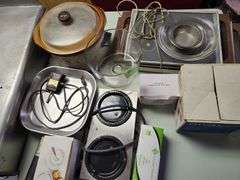 Warmers Crock-Pot coffee pot heater frying pan and bunt pans