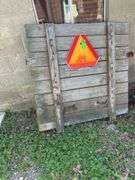 Rear wood gate
