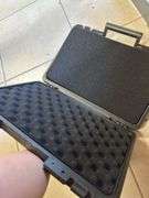 Mobile office, new inbox, two briefcases and a box of office supplies ￼