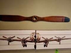 Airplane pictures and propeller
