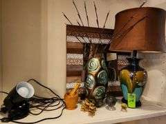 Lamps and knickknacks