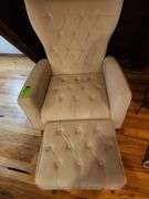 Chair and ottoman