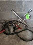 Two four ways and a set of jumper cables