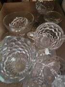Miscellaneous glassware