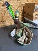 Mallard duck lamp