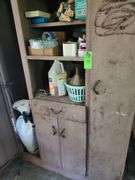 Metal storage container and contents