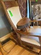 Rocking chair and stool