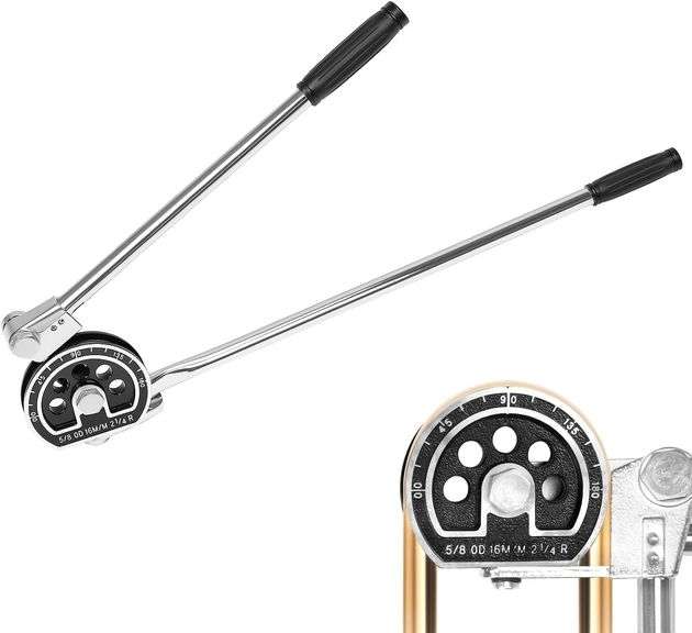 QWORK Manual Pipe Tube Bender, Only for 5/8" OD Soft Copper/ image