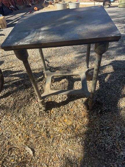 Metal Welding Table w/ Casters image