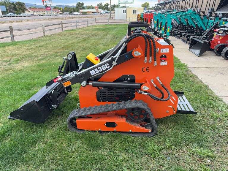 MMS Mini Skid Steer Model MS36C 13.5 HP image