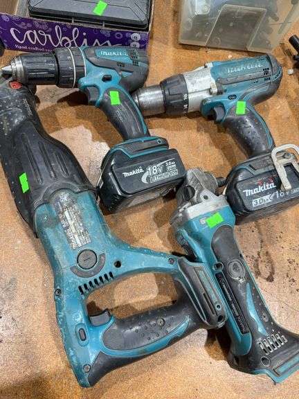 Lot of makita power tools image