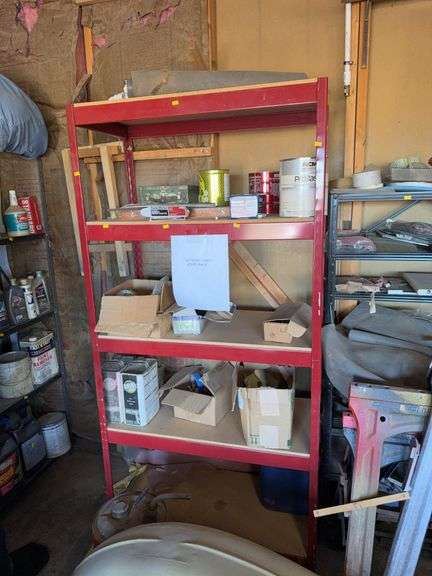 Consignment: 36” wide 5 shelf rack ( contents not included) image