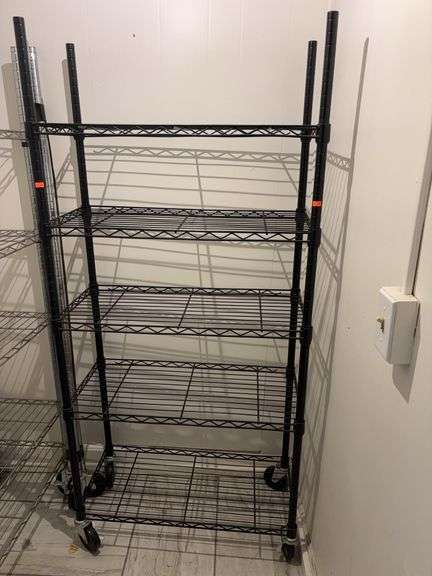 Metal shelf (black) image