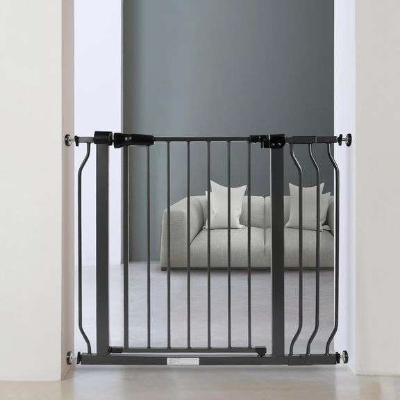 BalanceFrom Easy Walk-Thru Baby and Pet Safety Gate with Hol image