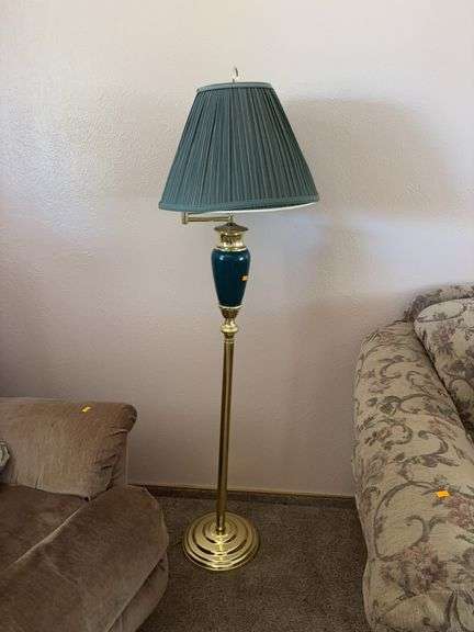 Green floor lamp image