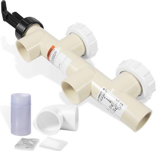 Premium 263064 PVC Push Pull Valve   2 Inch Slip Fit, 7.5" C image