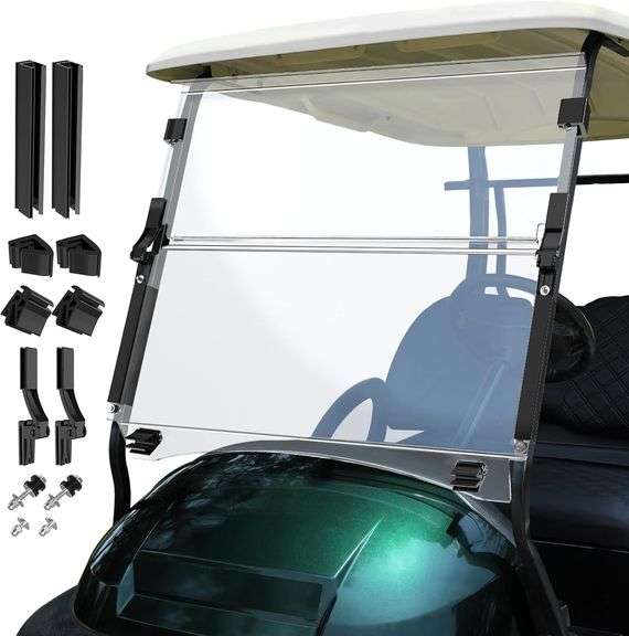 Upgraded Club Car Precedent Windshield,Golf Cart Windshield image