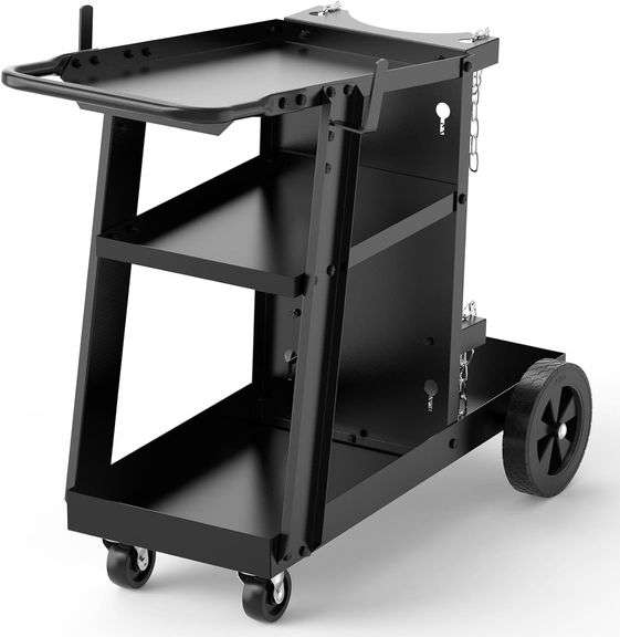 YESWELDER Welding Cart for TIG MIG Welder and Plasma Cutter, image