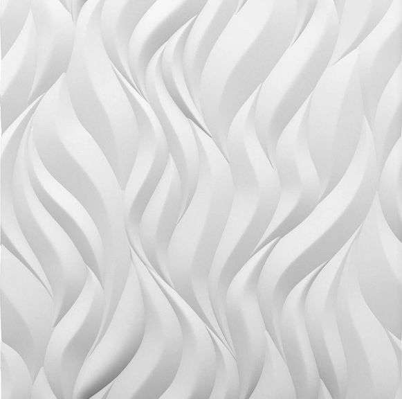 $181 A La Maison Ceilings 24-in x 24-in Embossed Plain White image