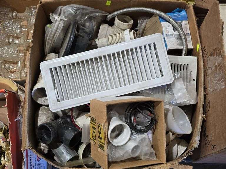 Box of Plumbing Parts image