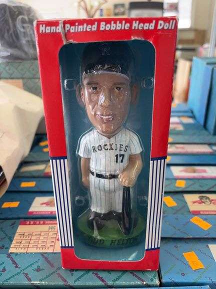 Colorado Rockies Collectibles bobble head #17 Todd Helton image