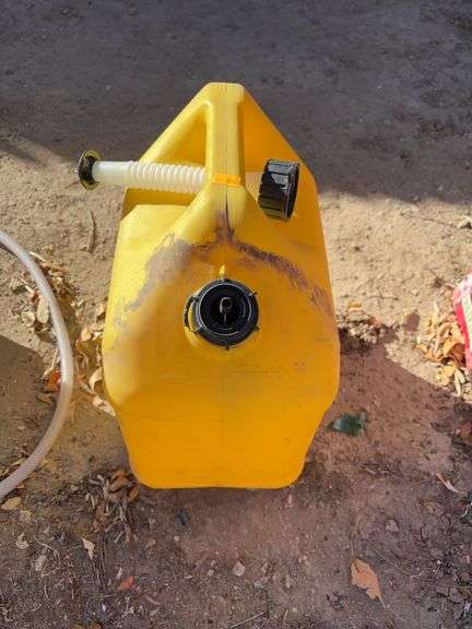 Yellow gas can image